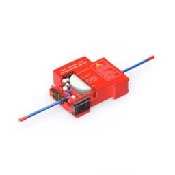 Dual-Line Design Flame Retardant Device Flame Retardant Automatic Activation Automatic Fire Extinguishing Sticker DIN Rail Mount