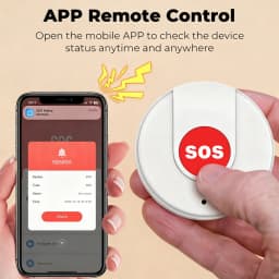 Tuya WiFi SOS Button APP Alert Emergency Panic Alarm Button For Wireless Security Alarm Device for Elderly Kids Home Safety