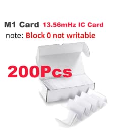 20/50/100 MF S50 Classic 1K M1 RFID Keyfob Tag Token 13.56Mhz IC Cards Proximity Smart 0.8mm For Access Control System ISO14443A