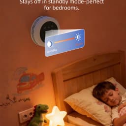 Independent Smoke Detector Carbon Monoxide Alarm Combo,2 in 1 Smoke & CO Alarm for Home Security Protection Smoke Alarm