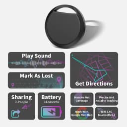 Smart Tag Tracker for Android Google Find Hub APP Work with Xiaomi Samsung Motorola OPPO Vivo Phones Find Keys Wallet Pet Easily