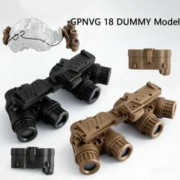 NVG 18 Tactical Helmet Night Vision Goggles, Model MICH M88, FAST FMA Air Gun, L4G24, Helmet Seat PVS-15
