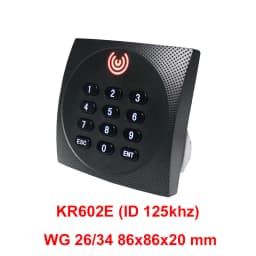 KR601E KR601M KR602E KR602M Wiegand 26 34 Keypad RFID 125Khz 13.56mhz Access Control Slave Card Reader
