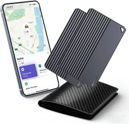 Wallet Tracker Card For Apple Find My Android, 5-Year Battery Bluetooth Item Finder ,Slim Smart Tracking Card For Wallet Luggage