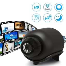 X5 2.4G WiFi Webcam 1080P HD Indoor Security IP Camera Video Recorder Anti-theft Remote Monitor Lightweight Micro Camera