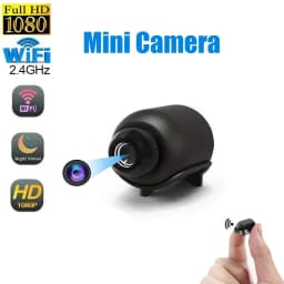 X5 2.4G WiFi Webcam 1080P HD Indoor Security IP Camera Video Recorder Anti-theft Remote Monitor Lightweight Micro Camera