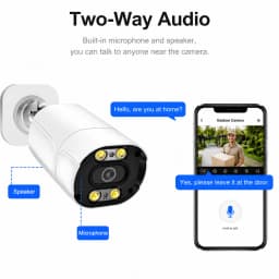 POE IP Security Camera 4MP 5MP 4K Smart Dual Light Night Vision Two Way Audio ONVIF IP67 Waterproof NVR ICSee App