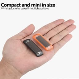 Mini LED Solar Car Warning Light Wireless Dummy Lamp Anti‑Theft Simulated Security Flash Caution LightNight Security for Vehicle