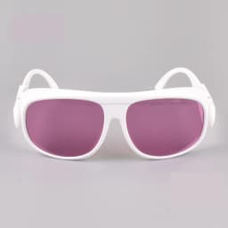 Laser Safety Glasses for 190-380nm & 750-860nm O.D 4+ CE Certified for 755nm Alexandrite Laser and 808nm 810nm Diode Lasers