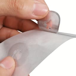 NTAG213 Blank NFC Stickers Rewritable 144-Byte Memory Self Adhesive Labels for NFC Enabled Smartphones & Devices