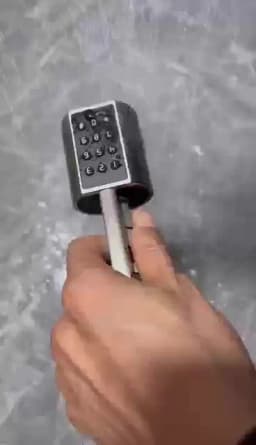 Smart Euro Cylindrical Door Lock ttlock app Keyless Security Entry Mechanical Key Waterproof fingerprint door lock For home