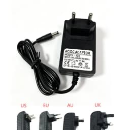 HQCAM Qualified AC 110-240V To DC 12V 2A Power Supply Adapter For CCTV,EU/US/UK/AU Plug
