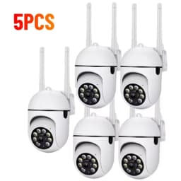 8MP WiFi Camera 2.4G Security Surveillance PTZ IR Night Vision Motion Detection Home Security Camera with 2 Antennas for Child