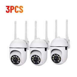 8MP WiFi Camera 2.4G Security Surveillance PTZ IR Night Vision Motion Detection Home Security Camera with 2 Antennas for Child