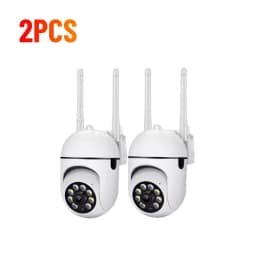 8MP WiFi Camera 2.4G Security Surveillance PTZ IR Night Vision Motion Detection Home Security Camera with 2 Antennas for Child