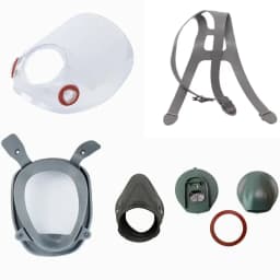 Replaceable 6898 Shield Screen 6897 Headband 6894 For 3M 6700 6800 6900 Gas Mask Dust Accessory Chemical Respirator