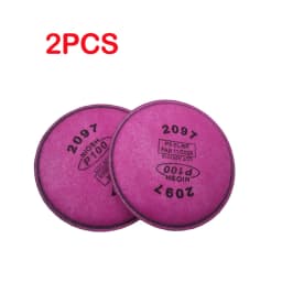 2091/2097 Particulate Filter P100 For 3m 6200 6800 7502 Serie Respirator Dust Mask Accessory Carpenter Painting Spray Industry