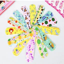 100pcs Cartoon Animal Pattern Waterproof Hemostasis Kids Band Aid Stickers Adhesive Bandage Wound Strips Plasters for Children