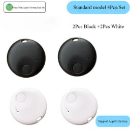 Dual System For iOS or Google Find My Smart Tag Tracker Anti Lose Reminder Device Key Finder Keys Bag Wallet Car Locator