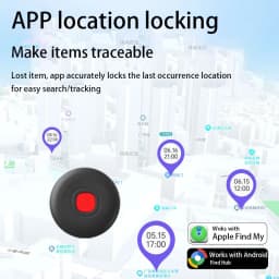 Dual System For iOS or Google Find My Smart Tag Tracker Anti Lose Reminder Device Key Finder Keys Bag Wallet Car Locator