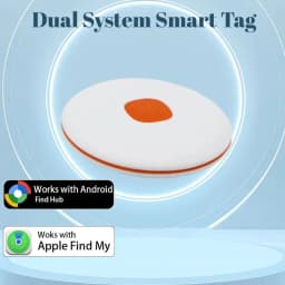 Dual System For iOS or Google Find My Smart Tag Tracker Anti Lose Reminder Device Key Finder Keys Bag Wallet Car Locator