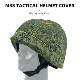 BOOIU M88 Helmet Camouflage Bullet M88 Helmet Protective Cover Tactical Game Outdoor CS Equipment ABS Hunting Helmet Cover