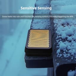 EWelink Zigbee Rain Sensor Wireless Outdoor Rain Detection IP66 Water Leak Sensor Waterproof Linkage Control APP Supported Alice