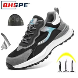 Breathable labor protection shoes, safety shoes, odor proof protective shoes, insulated shoes, construction site work shoes
