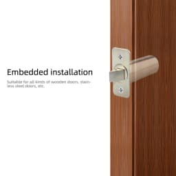 DC12v24v embedded electric bolt lock concealed access control electric lock wooden door stainless steel door electric lock