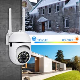 Tuya Smart WiFi IP PTZ Camera 5MP Security Indoor Camera 3MP Color Night Vision Two Way Audio Color Night Vision Surveillance