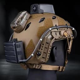 2025 NEW-Tactical Goggles Defogger Outdoor Hunting Shooting Goggles AntiFog Unit Adjustable Wind Speed Defogging Fan Kit