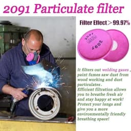 10/20/30pcs Lots of Painting Spray Industry 2091 Particulate filter for 6800 7502 6200 Series Respirator Dust Mask Respirator