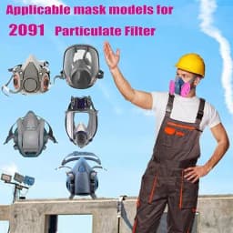 10/20/30pcs Lots of Painting Spray Industry 2091 Particulate filter for 6800 7502 6200 Series Respirator Dust Mask Respirator