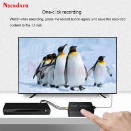 EZCAP181 Analog VHS to Digital Video Audio Recorder AV HD USB Video Capture Recorders for U Hi8 VCR DVR Camcorder Tape Digitizer