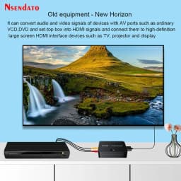 EZCAP181 Analog VHS to Digital Video Audio Recorder AV HD USB Video Capture Recorders for U Hi8 VCR DVR Camcorder Tape Digitizer