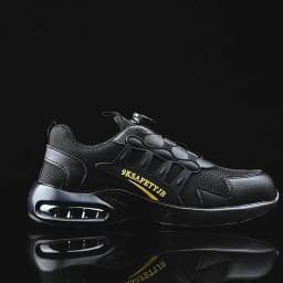 Steel Toe Shoes for Men Indestructible Work Shoes Lightweight Non Slip Safety Shoes Air Shock Sneakers Construction Work Shoes