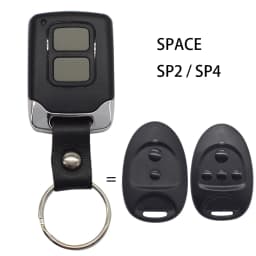 SPACE SP2 SP4 433.92MHz Garage Door Remote Control 433.92MHz