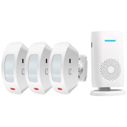 KERUI Split Welcome Chime Bell Intelligent Wireless Doorbell PIR Sensor Alarm Multiple Ringtones 433mhz Alarm Detector for Home
