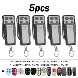 New AVIDSEN 114253 104700 104350 104257 104251 104250 614701 654250 654100 433.92MHz Garage Door / Electric Gate Remote Control