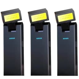 1-3PCS Portable COB Work Light LED Mini Flashlight Magnetic Base Rechargeable 180° Rotate Portable Inspection Light Riding Camp