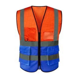 Summer Mesh Safety Vest Hi Vis Construction Work Clothes for Men Women Breathable Volunteer Uniform Custom Logo