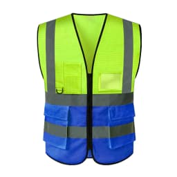 Summer Mesh Safety Vest Hi Vis Construction Work Clothes for Men Women Breathable Volunteer Uniform Custom Logo