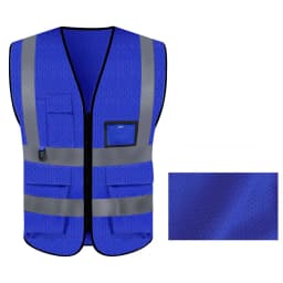 Summer Mesh Safety Vest Hi Vis Construction Work Clothes for Men Women Breathable Volunteer Uniform Custom Logo