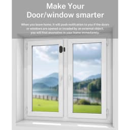 Tuya Zigbee Door Window Sensor For Smart Home Security Smart Life APP Remote Compatible with Google Assistant Yandex Alexa