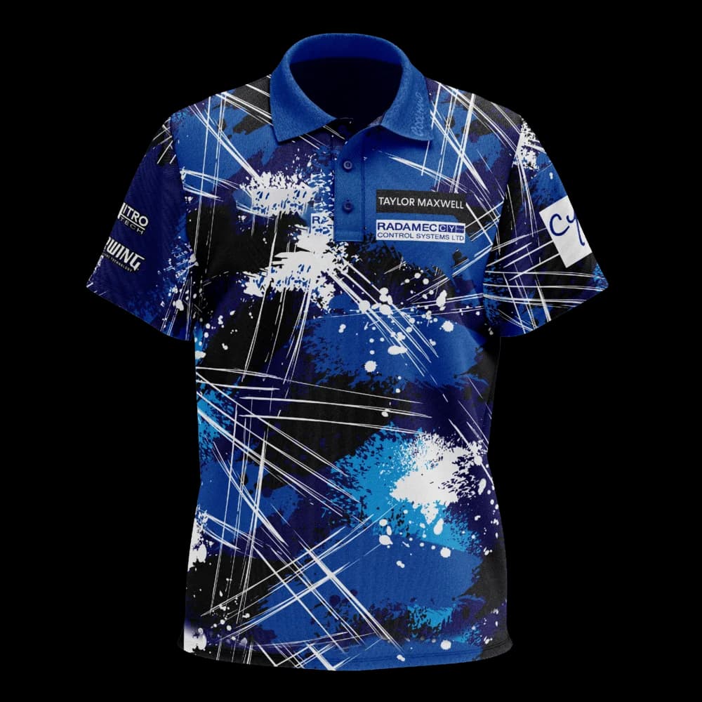 2025 Luke Humphries World Champion Tour Polo - Dartshirt darts enthusiasts Sports Dry Quickly Men's T-Shirt Children's Clothing