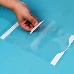 6885 Screen Scratch Resistant Protective Film For 3M 6800 Gas Mask Respirator Visor Painting Spraying Protector Cover Film