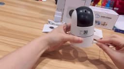 ANSVICAM Tuya 6MP HD 5G WiFi Indoor Security Camera 6x Zoom Baby Monitor Night Vision Auto Motion Detection 2-Way Audio Cameras