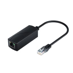 Gigabit PoE 48V to 24V PoE Converter, RJ45 Port Output 24V/1A, IEEE802.3af/at for Passive 24V Devices