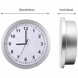 Creative Wall Clock Hidden Safe Box Sight Secret Compartment Hide Cash Jewelry Keys Valueables For Home Office Decoration Safe