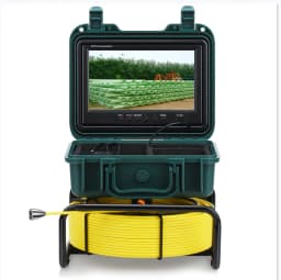 9" HD 1080P DVR/WiFi 16GB Card IP68 20/30/50M SYANSPAN Pipe Inspection Camera 23mm Drain Sewer Pipeline Industrial Endoscope